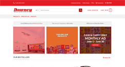 Desktop Screenshot of downeywholesaleinc.com